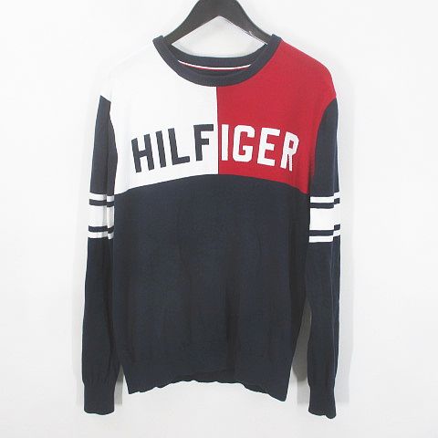 トミーヒルフィガー TOMMY HILFIGER 長袖 ニット セーター L/G 