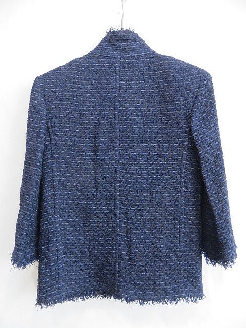 シャネル CHANEL 06C P27857V16954 M4065 八分袖 スタンドカラー  