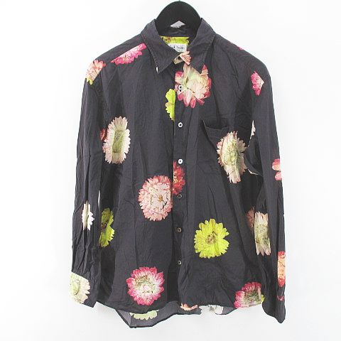 Paul Smith 花柄長袖シャツ M 素っ気
