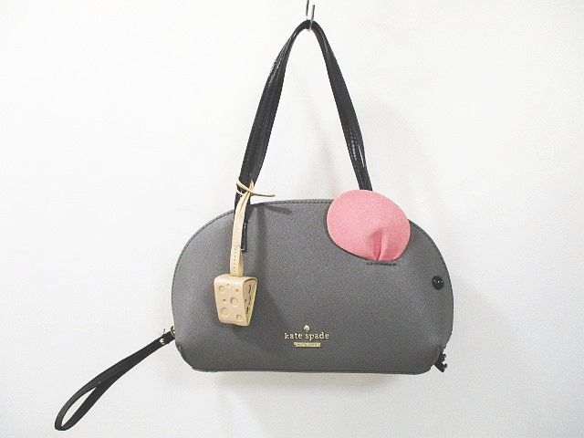 ■美品■ kate spade ケイトスペード ナイロン マルチポーチ マルチケース 小物入れ レディース ネイビー系×マルチカラー DK2498