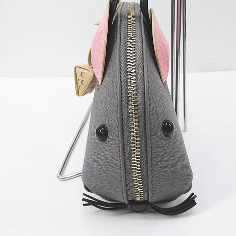 【極美品】ケイトスペード キャット 2way ショルダー アニマル ハンドバッグ ケイトスペード KATE SPADE アニマルモチーフ ハンドバッグ