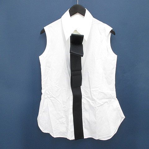 ヨウジヤマモト YOHJI YAMAMOTO FR-B06-001 ノースリーブ リボン 