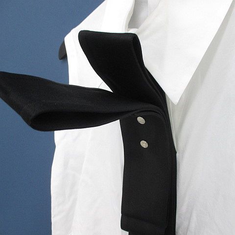 ヨウジヤマモト YOHJI YAMAMOTO FR-B06-001 ノースリーブ リボン 