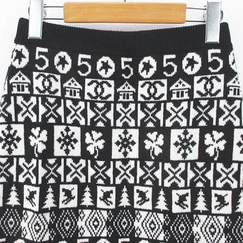 未使用品 シャネル CHANEL P62261K47646 MG884 膝丈 タイトスカート 