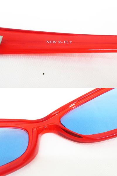 ブラックフライ BLACK FLYS サングラス NEW X-FLY レッド 赤 ブルー