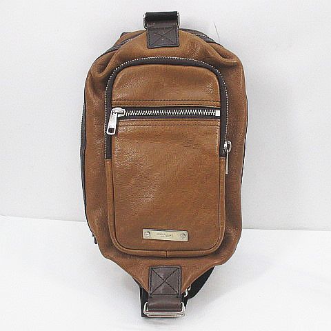 コーチ COACH ボディバッグ 71185 Thompson Day Pack In Leather