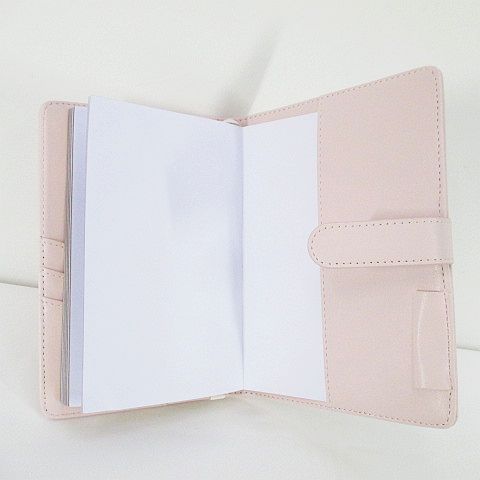 未使用品 ディオール Dior 手帳カバー ノート ピンク系 文具 ロゴ文字