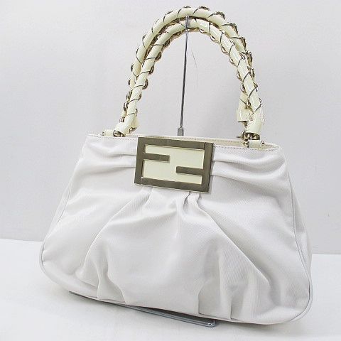 フェンディ FENDI トートバッグ チェーンハンドル ゴールド金具 
