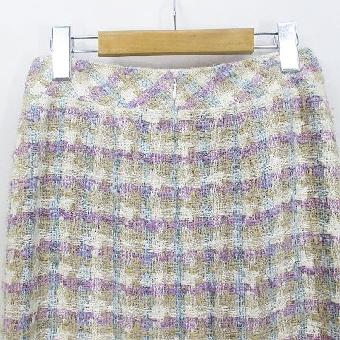 シャネル CHANEL P25573V15976 膝丈 ツイード タイトスカート スカート  