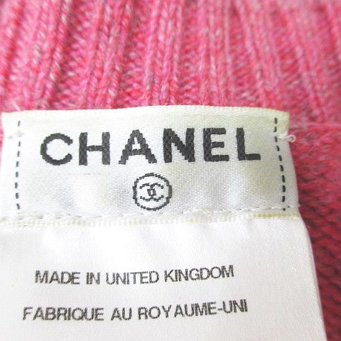 シャネル CHANEL P45624K05696 長袖 ニット セーター 36 ピンク系  