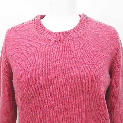 シャネル CHANEL P45624K05696 長袖 ニット セーター 36 ピンク系  