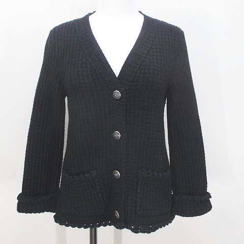 シャネル CHANEL P43308K04398 ツイード カーディガン ニット 