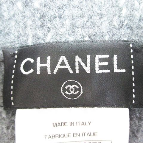 シャネル CHANEL P52056K06676 ニット ジャケット 34 灰系 グレー  
