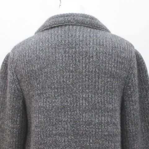 シャネル CHANEL P52056K06676 ニット ジャケット 34 灰系 グレー  