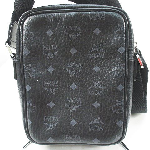 エムシーエム MCM ショルダーバッグ ロゴグラム ポシェット 斜め