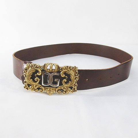 ドルチェ&ガッバーナ ドルガバ DOLCE&GABBANA ベルト トップ式 