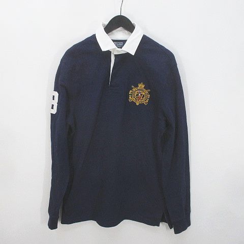 ポロ バイ ラルフローレン Polo by Ralph Lauren 長袖 ラガーシャツ M 