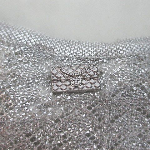 シャネル CHANEL P35745K029089 半袖 ラメニット カットソー 34 