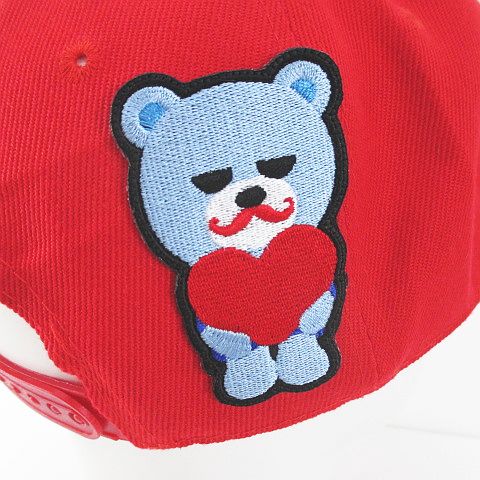 TWICE トゥワイス グッズ キャップ帽 野球帽 帽子 ONESIZE 赤系