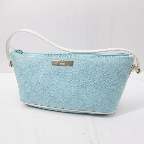 グッチ GUCCI アクセサリーポーチ ミニハンドバッグ GGキャンバス 039  