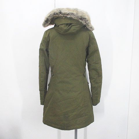 バブアー Barbour 中綿 モッズコート ミリタリー 34 緑 グリーン系 