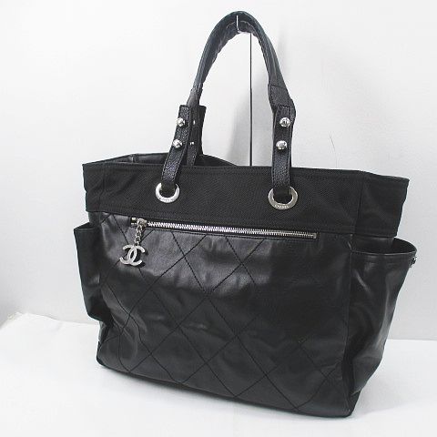シャネル CHANEL パリビアリッツ トートバッグ キルティング 