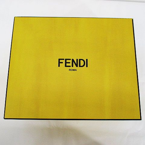 フェンディ FENDI 空箱 2点セット 保存箱 イエロー 黄色 かばん バッグ 