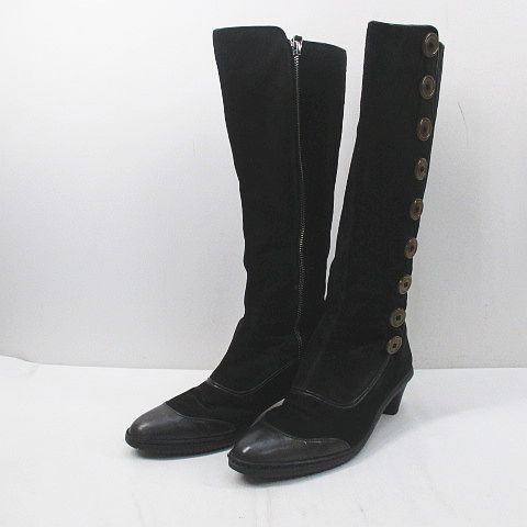 ヴィヴィアンウエストウッド Vivienne Westwood ロングブーツ ボタン 