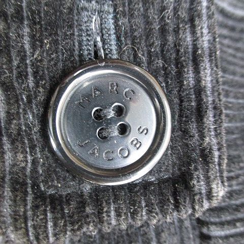 マークジェイコブス MARC JACOBS コーデュロイジャケット 6 黒系 