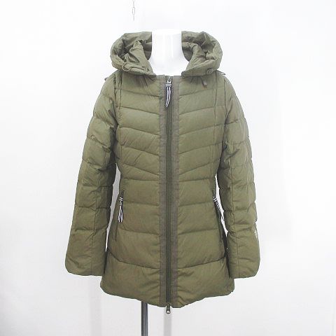 レディース ゴルフ フード付きジャケット（カーキ） BRIEFING GOLF