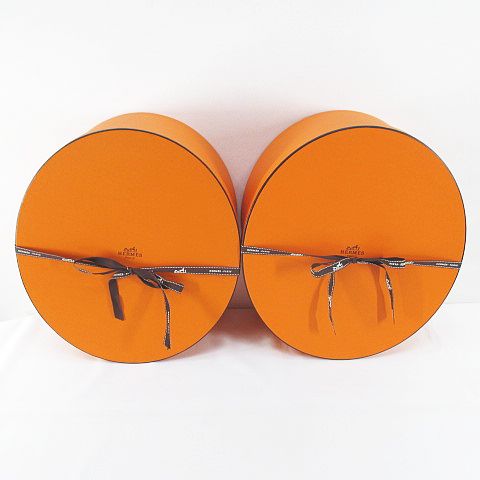 エルメス HERMES 空箱 4点セット 空き箱 保存箱 ギフト用 帽子収納  