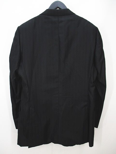 グッチ GUCCI ストライプ柄 セットアップ パンツスーツ 50R 黒系 