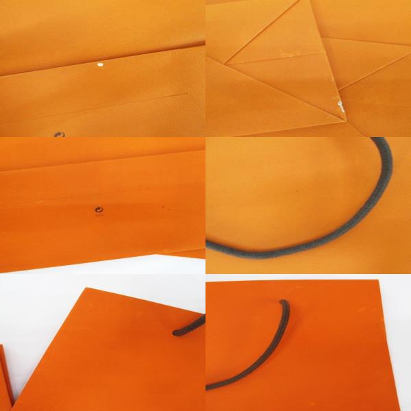 エルメス HERMES 紙袋 4枚セット ショッパー オレンジ ギフト 手提げ