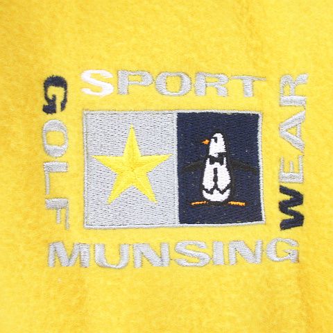 もん様　PING イエローフリースベスト Mサイズ　新品未使用 サイクライム ベスト Men's｜モンベル