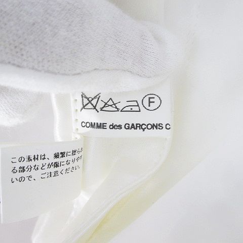 美品 COMME des GARCONS リボン Tシャツ S ホワイト 白 - メルカリ
