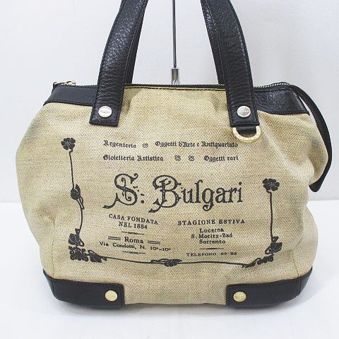 ブルガリ BVLGARI コレツィオーネ トートバッグ ハンドバッグ