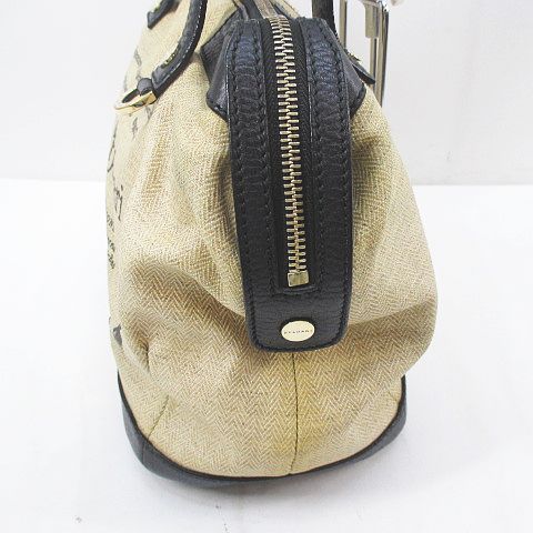 ブルガリ BVLGARI コレツィオーネ トートバッグ ハンドバッグ ロゴ