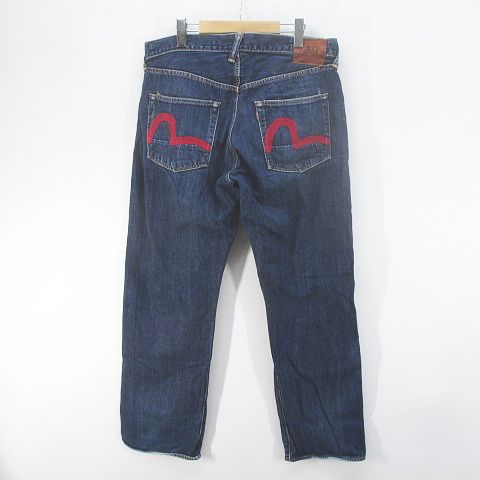エヴィス EVISU yamane Lot.2000 NO.2 ロング丈 デニムパンツ ジーンズ 
