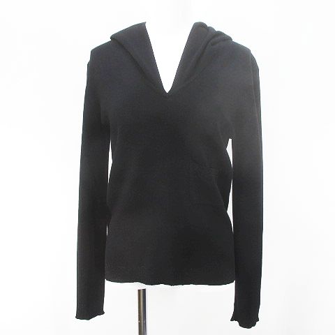 シャネル CHANEL P29674K00201 長袖 ニットパーカー プルオーバー 42 