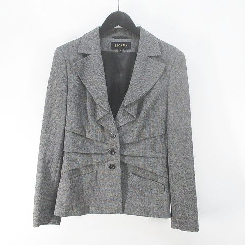 エスカーダ ESCADA セットアップ パンツスーツ 上下 シングル  
