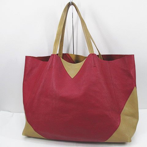 CELINE セリーヌ カバ ホリゾンタルカバ レッド 締めれ 