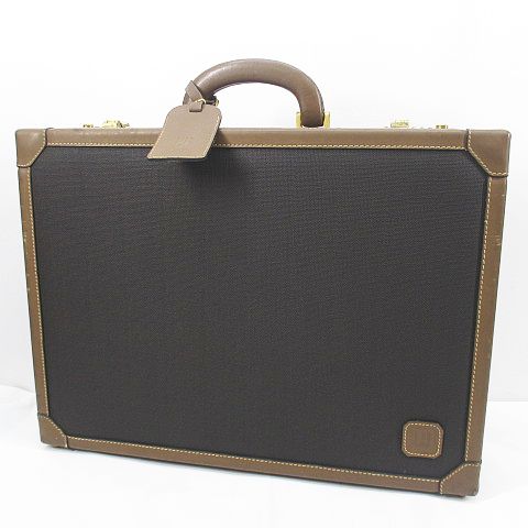 ダンヒル dunhill ビジネスバッグ アタッシュケース トランク ダイヤル 