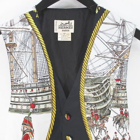 エルメス HERMES 海と騎兵隊 MARINE ET CAVALERIE 2 Pluviose An Ⅲ 