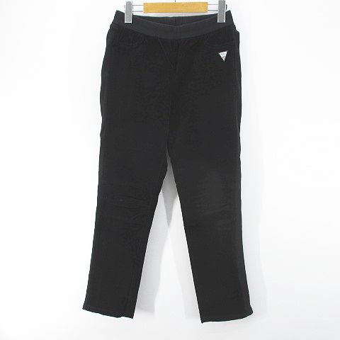 My Heartsease Feeling ロングパンツ レギパン ベロア M 黒系 ブラック 