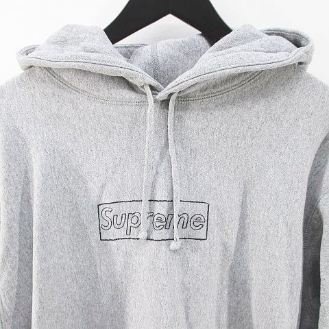シュプリーム SUPREME 2021年春夏 KAWS Chalk Logo Hooded 