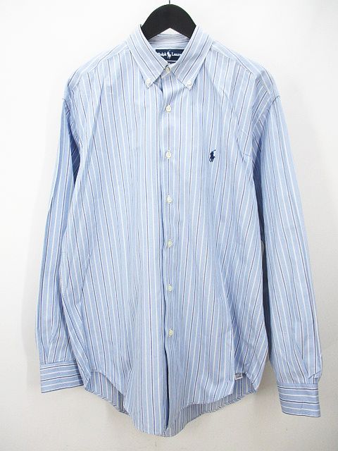ラルフローレン RALPH LAUREN ストライプ柄 長袖 シャツ