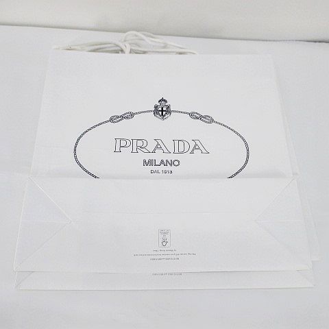 PRADA ショッピングバッグ 12枚セット PRADA プラダ ショッピングバッグ 日本未発売 9Y16OE 折りたたみ
