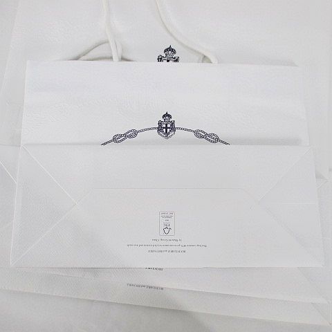 プラダ PRADA 紙袋 4枚セット ショッパー ホワイト 白 ショップ