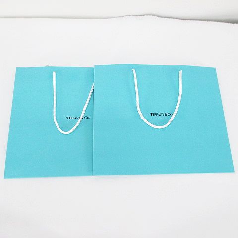 現行品 美品Tiffanyティファニー ミニショッパー紙袋100枚セット むすん