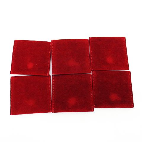 カルティエ Cartier アクセサリーケース 6個セット レッド 赤